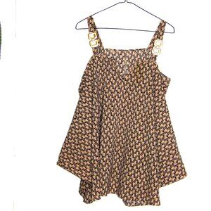 Shein V Neck Tank Top Women Size Large